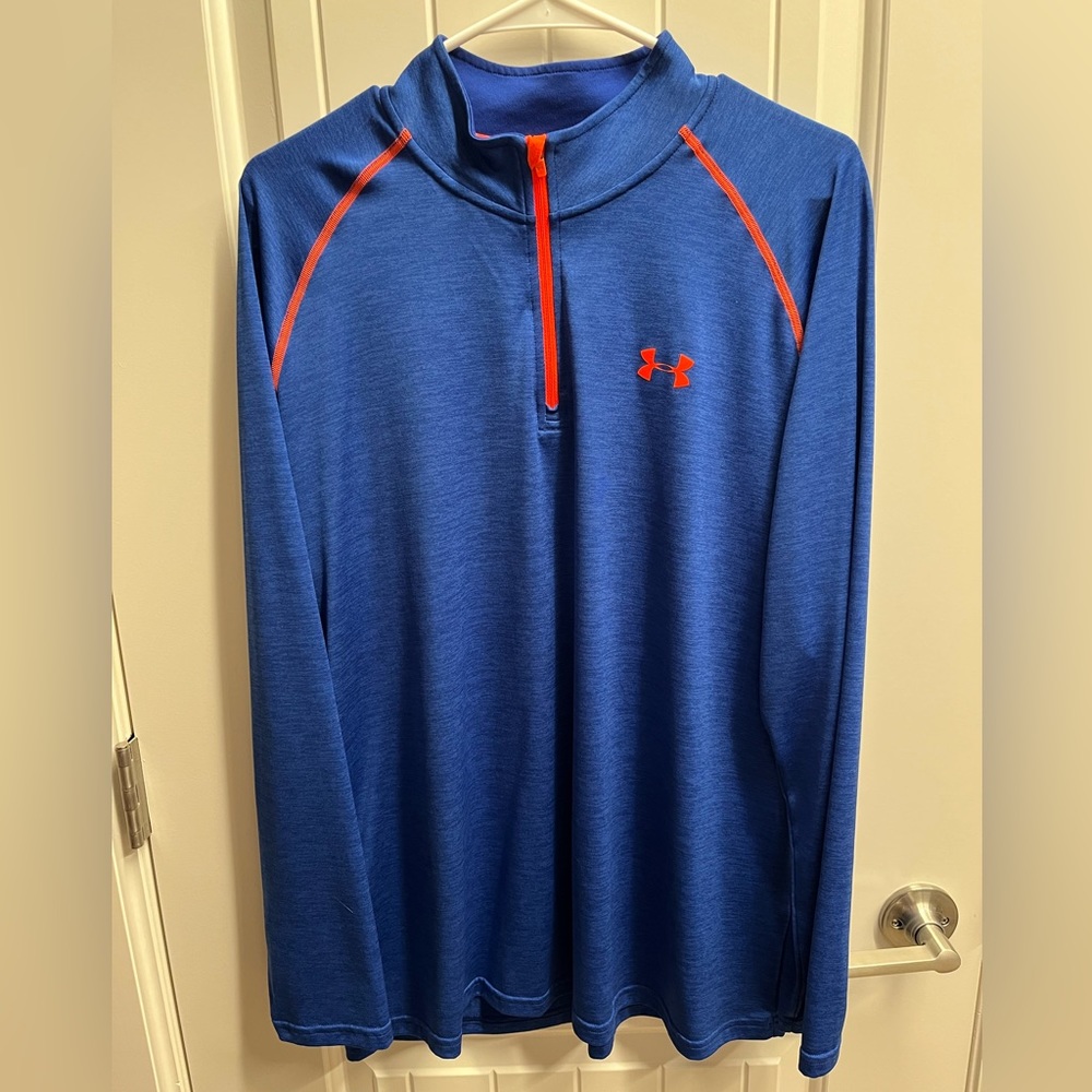 Men’s UnderArmour HeatGear 1/4 Zip Pullover